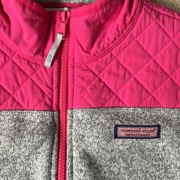 💕 NWOT Girls Vineyard Vines Fleece Jacket SZ 14 💕 - Picture 2 of 5